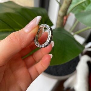 Chrome hearts f you ring